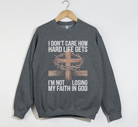 Load image into Gallery viewer, Faith In God, No Matter What -  Christian Sweatshirt
