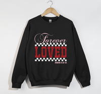 Load image into Gallery viewer, Forever Loved - Romans 8:38-39 Christian Sweatshirt
