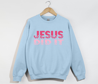Load image into Gallery viewer, Jesus Did It - Christian Sweatshirt
