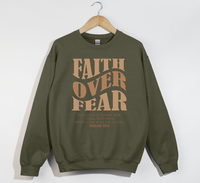 Load image into Gallery viewer, Faith Over Fear -  Christian Sweatshirt
