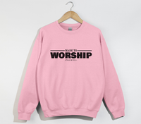 Load image into Gallery viewer, Made To Worship - Christian Sweatshirt
