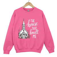 Load image into Gallery viewer, The House That Built Me Sweatshirt - Church Outfit Christian Sweatshirt
