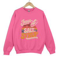 Load image into Gallery viewer, Jesus Called Us Salt Not Syrup Shirt - Matthew 5:13 Christian Top, Funny Bible Verse Sweatshirt