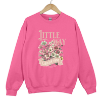 Load image into Gallery viewer, Little Way Floral - Lisieux 1897 Sweatshirt, St Therese Catholic Trendy Shirt