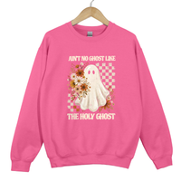 Load image into Gallery viewer, Ain't No Ghost Like the Holy Ghost Sweatshirt - Funny Christian Fall Spooky Season Faith Pullover