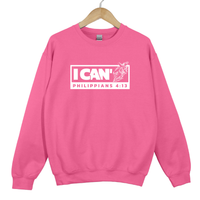 Load image into Gallery viewer, I Can Do All Things Through Christ - Bible Verse Sweatshirt