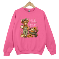 Load image into Gallery viewer, Women's Fall Christian Sweatshirt - God's Got a Plan Autumn Shirt