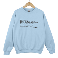 Load image into Gallery viewer, Paul Letters - Funny Christian Humor Sweatshirt