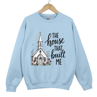 Load image into Gallery viewer, The House That Built Me Sweatshirt - Church Outfit Christian Sweatshirt