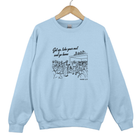 Load image into Gallery viewer, Jesus Miracle Sweatshirt - Get Up Take Your Mat Christian Sweatshirt
