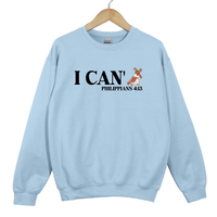 Load image into Gallery viewer, I Can Do All Things Through Christ - Bible Verse Sweatshirt