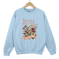 Load image into Gallery viewer, Little Way Floral - Lisieux 1897 Sweatshirt, St Therese Catholic Trendy Shirt