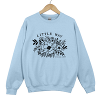 Load image into Gallery viewer, Little Way Wildflower Sweatshirt - Lisieux Inspired Shirt
