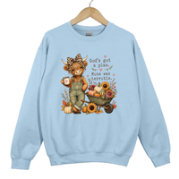 Load image into Gallery viewer, Women's Fall Christian Sweatshirt - God's Got a Plan Autumn Shirt
