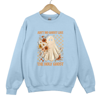 Load image into Gallery viewer, Ain't No Ghost Like the Holy Ghost Sweatshirt - Funny Christian Fall Spooky Season Faith Pullover