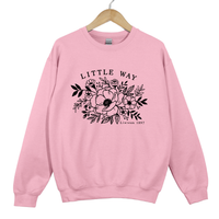Load image into Gallery viewer, Little Way Wildflower Sweatshirt - Lisieux Inspired Shirt