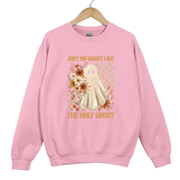 Load image into Gallery viewer, Ain't No Ghost Like the Holy Ghost Sweatshirt - Funny Christian Fall Spooky Season Faith Pullover
