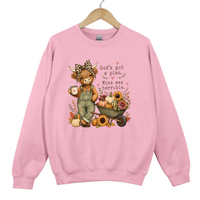 Load image into Gallery viewer, Women's Fall Christian Sweatshirt - God's Got a Plan Autumn Shirt