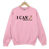 Load image into Gallery viewer, I Can Do All Things Through Christ - Bible Verse Sweatshirt