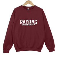 Load image into Gallery viewer, Raising Believers - Worship Church Outfit Christian Sweatshirt