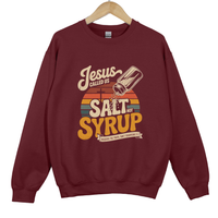 Load image into Gallery viewer, Jesus Called Us Salt Not Syrup Shirt - Matthew 5:13 Christian Top, Funny Bible Verse Sweatshirt