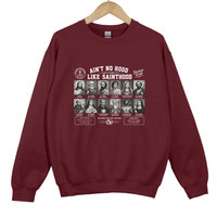 Load image into Gallery viewer, Ain't No Hood Like Sainthood - Christian Catholic Saint Sweatshirt