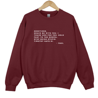 Load image into Gallery viewer, Paul Letters - Funny Christian Humor Sweatshirt