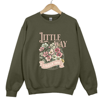 Load image into Gallery viewer, Little Way Floral - Lisieux 1897 Sweatshirt, St Therese Catholic Trendy Shirt