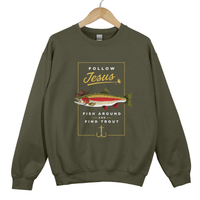 Load image into Gallery viewer, Follow Jesus Christian Sweatshirt