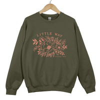 Load image into Gallery viewer, Little Way Wildflower Sweatshirt - Lisieux Inspired Shirt