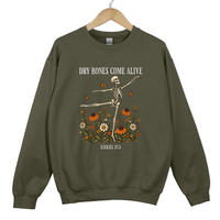 Load image into Gallery viewer, Gothic Wildflower Sweatshirt - Spooky Season Cute Halloween Top