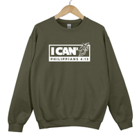 Load image into Gallery viewer, I Can Do All Things Through Christ - Bible Verse Sweatshirt