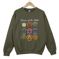 Load image into Gallery viewer, Women of the Bible Sweatshirt - Faith Based Women Christian Sweatshirt