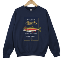 Load image into Gallery viewer, Follow Jesus Christian Sweatshirt