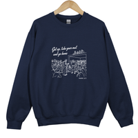 Load image into Gallery viewer, Jesus Miracle Sweatshirt - Get Up Take Your Mat Christian Sweatshirt