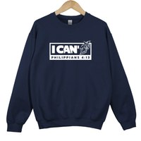 Load image into Gallery viewer, I Can Do All Things Through Christ - Bible Verse Sweatshirt