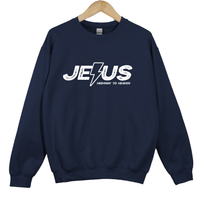 Load image into Gallery viewer, Jesus Highway to Heaven Christian Sweatshirt