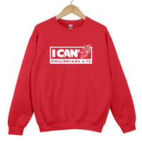 Load image into Gallery viewer, I Can Do All Things Through Christ - Bible Verse Sweatshirt