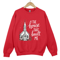 Load image into Gallery viewer, The House That Built Me Sweatshirt - Church Outfit Christian Sweatshirt