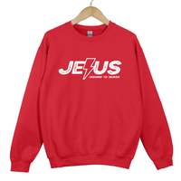 Load image into Gallery viewer, Jesus Highway to Heaven Christian Sweatshirt