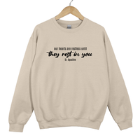 Load image into Gallery viewer, St Augustine Devotion Shirt - Catholic Devotion Sweatshirt