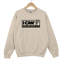 Load image into Gallery viewer, I Can Do All Things Through Christ - Bible Verse Sweatshirt