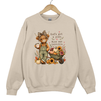 Load image into Gallery viewer, Women's Fall Christian Sweatshirt - God's Got a Plan Autumn Shirt