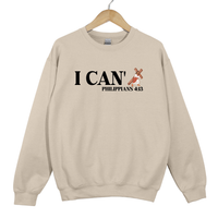 Load image into Gallery viewer, I Can Do All Things Through Christ - Bible Verse Sweatshirt