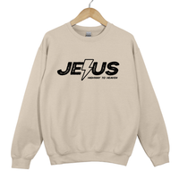Load image into Gallery viewer, Jesus Highway to Heaven Christian Sweatshirt