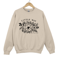 Load image into Gallery viewer, Little Way Wildflower Sweatshirt - Lisieux Inspired Shirt