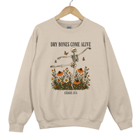 Load image into Gallery viewer, Gothic Wildflower Sweatshirt - Spooky Season Cute Halloween Top